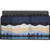 kwmobile Copri Tastiera PC per Universal Keyboard (L) - Cover Copritastiera PC - Custodia Tastiera 52 x 24,5 cm - Notte Stellata al Lago