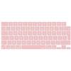 MOSISO Copritastiera Compatibile con MacBook Air 13,6 M5 M4 M3 M2 2026-2022 | Copri Tastiera per Air 15 2025-2023, per Pro 14/16 pollici M4 M3 M2 M1 2021-2025, EU Layout, Quarzo Rosa