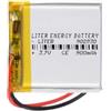 Liter energy battery Batteria 902830 LiPo 3.7V 900mAh 3.33Wh 1S 5C Liter Energy Battery per l'elettronica Ricaricabile Telefono Portatile Smartwatch Orologio GPS - Non adatto per Radiocomando 32x28x9mm (900mAh|902830)