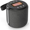 i-box DAB Radio Portatile, Altoparlante Bluetooth 5.0, FM, IPX4 Resistente All'acqua, USB Tipo C, Stereo 5W Ricaricabile Per Doccia