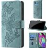 CaseGla Cover per Samsung Galaxy A40, Verde chiaro | Blocco RFID, Portafoglio Pelle PU, Flip Libro, Porta Carte, Magnetica Libretto, Antiurto Protezione Completa