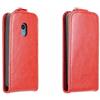 caseroxx Flip Cover per Nokia 225 4G (2024), rosso | Custodia apribile con protezione completa e chiusura sicura, in finta pelle