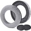 defean DT990 DT770 - Cuscinetti auricolari di ricambio compatibili con cuffie Beyerdynamic DT990/DT880/DT770 PRO (grigio)