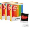 Polaroid Pellicola a colori I-Type per Now, Now+, i2 + panno fotografico di qualità, 24 fogli