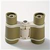 Generic 1 piccolo binocolo multicolore 3 × 15, caccia all'aperto, pesca, foresta, avventura, piccolo telescopio, obiettivo ad alta definizione, materiale ad alta densità (verde)