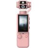 ZYWUOY Action Camera da 32 GB HD Videoregistratore portatile per mini videocamera, messa a fuoco automatica, registrazione sportiva, gadget bianco ABS 14 x 4 x 3 cm (rosa)