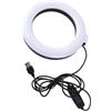 Aramox Luce LED per Live Broadcast Telefono, 16cm (16cm) | Perline LED 48 pezzi, luminosità 960-1200LM, temperatura colore 2900-6500K, materiale ABS, luce di riempimento selfie per