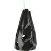 Kerbl HayBag Big, Sacco da fieno, Rete per fieno, 15 fori, nero, PVC, 48cm, 195 l, da appendere, facile da riempire e pulire