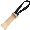 DINGO GEAR WWW.DINGOGEAR.COM 1977 Dingo Gear - Rimorchiatore con 1 manico rinforzato, per addestramento e divertimento del cane, 16 x 4 cm, in iuta