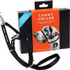 Canny Collar Collare a Cavezza Antitiro per Cani che Tirano, Nero Taglia 6 | Camminare senza tirare, addestramento al guinzaglio, controllo delicato e passeggiate tranquille senza correzioni brusche.