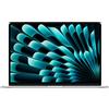 Apple MacBook Air 15 M3 chip con core 8 CPU e core 10 GPU, 8GB, 512GB SSD Argento
