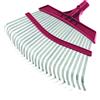 ARCHMAN 206 Scopa in Acciaio con Supporto in Plastica, 25 Denti