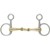 Umbria Equitazione Filetto Baucher Pro Bits in rame con oliva