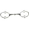 Umbria Equitazione Filetto elevatore anelli grandi inox