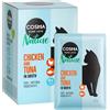 Cosma Nature in busta 6 x 50 g - Petto di pollo & Tonno