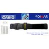 Casio WS-300B-1BSJF Cinturino Orologio Tessuto 18 Mm Nero Unisex
