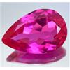 Gemscopious 60.50 CT Naturale Mogok Rose Rosa Rubino Pera Forma Certificato Fantastico Gemma