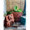Fatto a mano Borsa Uomo Vintage Tracolla in Pelle Messenger Zaino Grande +Dairy Free