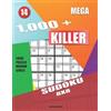 Basford Holmes 1,000 + Mega sudoku killer 8x8 (Tascabile) Killer Sudoku
