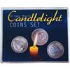 Magicify Candlelight Coins Set Morgan Gimmick Oliver Magia Monete Sparizione Close-Up