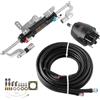 VEVOR Kit di Sterzo Idraulico Pompa per Motori Fuoribordo 2,5 Mpa 300 CV