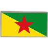 Guyana Francese (Francese Guiana) Distintivo di Bandiera Lapel Pin