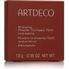 Artdeco Bronzing Powder Compact Refill Long-Lasting 10 g tonalità 80 Natural