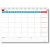 Agendepoint.it Planning mensile perpetuo spiralato 30x42cm A3 24fogli