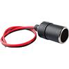 SunaOmni 12v 10a Femmina Presa Accendisigari Per Auto Presa Accendisigari Adattatore Connettore 12v Presa Accendisigari Presa Accendisigari Femmina Adattatore Per Presa Accendisigari Per Auto - Nero