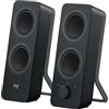 Logitech Spaker Logitech Z207 - per PC - canale 2.0 - Bluetooth - 5W (Totale) - Nero [980-001296]