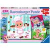 Ravensburger - Puzzle Cry Babies, Idea Regalo per Bambini 5+ Anni, Gioco Educativo e Stimolante, 3 Puzzle da 49 Pezzi, 21x21 cm