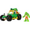 Fisher-Price Imaginext DC Super Friends - Auto di Killer Croc con lanciamissili, set include 1 personaggio snodato, 1 auto a spinta e 1 missile, giocattolo per bambini, 3+ anni, HML05