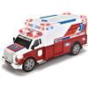 Dickie Toys Dickie City Heroes Ambulanza 33 cm, Luci & Suoni, + 3 Anni, 203308389