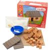 Teifoc Coala S.R.L- Piccola Casa di Famiglia Teifoc Casetta 1024, Multicolore, familiare, 840018