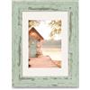 Hama Cornice in plastica Cottage menta pastello 30x40 cm"