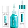 L'Oreal Paris L'Oréal Paris Bright Reveal Kit Anti-Macchie con Fluido UV SPF 50+ Protezione Molto Alta 50ml + Peeling Esfoliante 25ml + Siero Viso Niacinamide 30ml - Set da 3
