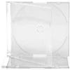 OEM Custodie per CD/DVD - Leggere - Resistenti agli urti - Confezione da 25 - Costruzione robusta - Jewel case sottile da 5,2 mm