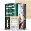 JOVIRA PINTURAS Vernice marina. Per legno esterno-interno, incolore-trasparente. Particolare resistenza in ambiente marino. (750 Millilitri, Satinato)