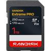 SanDisk Memoria flash SanDisk Extreme PRO SD UHS-I 1 TB SDXC [SDSDXXJ-1T00-GSCIN]