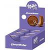 Mondelez International Milka Choco Wafer con Crema (27%) al Cacao Ricoperto di Cioccolato delle Alpi (60%) Confezione da 30 Pezzi
