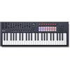 Novation FLkey 2 49 Controller USB MIDI a tastiera | USB-C, 49 tasti semipesati, 16 pad, fader, 8 encoder, rotelle pitch/modulazione, schermo OLED, modalità Scale, zone, MIDI Out