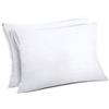 Giovanni Dolcinotti MADE IN ITALY Giovanni Dolcinotti | Set 2 Federe Copricuscino con Zip Cotone 100% 50x80 cm - Set 2 Copri Cuscini Letto o Divano con Cerniera, Copricuscino Antiacaro e Traspirante Made in Italy