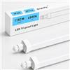 BrightFly Lampada LED Ad Alte Prestazioni 30W, 1,2m Con Protezione IP65 E Luce Da 6500K. Perfetta Per Garage, Cantina, Officina, Magazzino E Bagno.