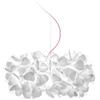 Slamp Clizia Suspension, S, MAMA NON MAMA - WHITE - Red Wire