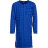 Henry Terre Camicia da notte termica da uomo, a maniche lunghe, design ondulato, tasca sul petto, taglia M-3XL
