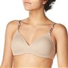 Warner's Blissful Benefits No Side Effects Smoothing Wirefree Bra Reggiseno, Opaco Donna