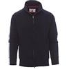 Ergos Workwear Payper - Panama+ Felpa da Uomo Zip Intera a Manica Lunga Collo Alto