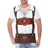 COSAVOROCK T-Shirt Uomo Costume Oktoberfest Bavarese