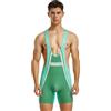 Wayonge Body sportivo da uomo per wrestling attivo o allenamento tute sportive da uomo senza maniche