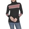 Tommy Hilfiger Long Sleeve Cotton Turtleneck Light Weight Sweater Maglione Donna
